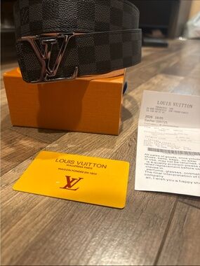 Checkered belt